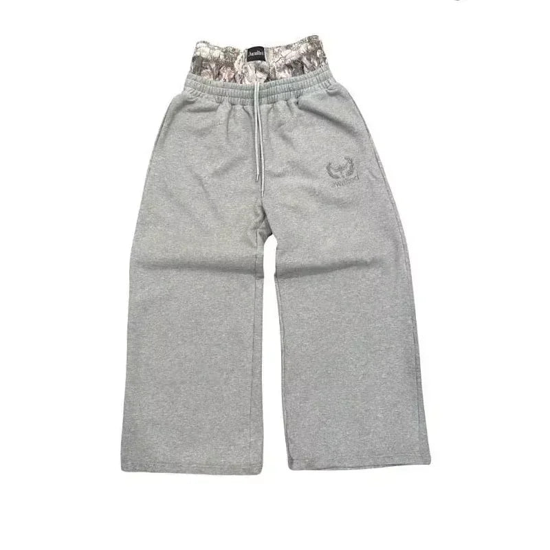 Y2k Fashion Sweatpants Oversize Cargo Trousers