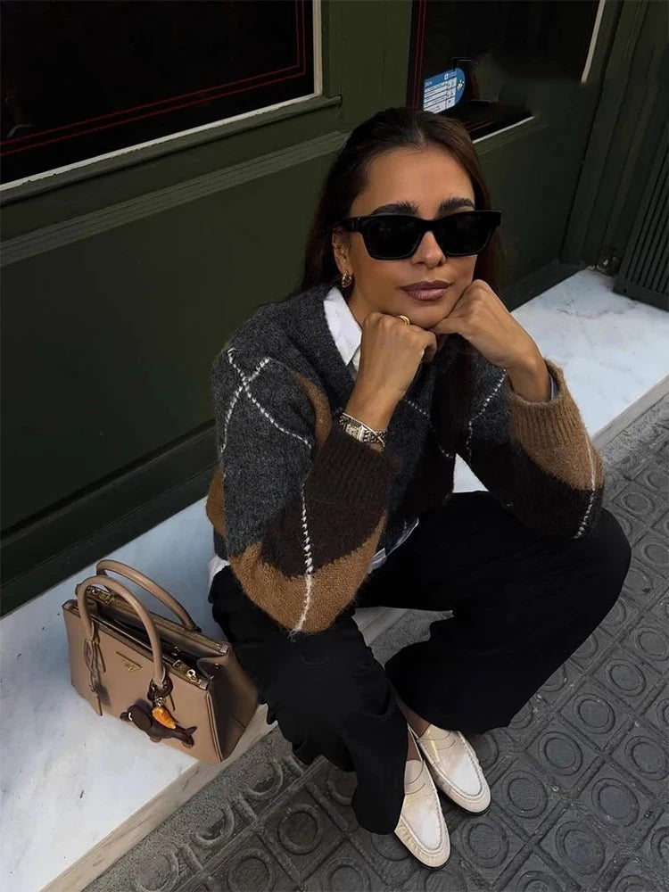 Women's Fashion Trend Lady Pullover