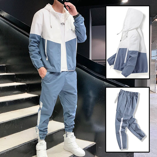 Tracksuit Joggers Hooded Jackets And Pants
