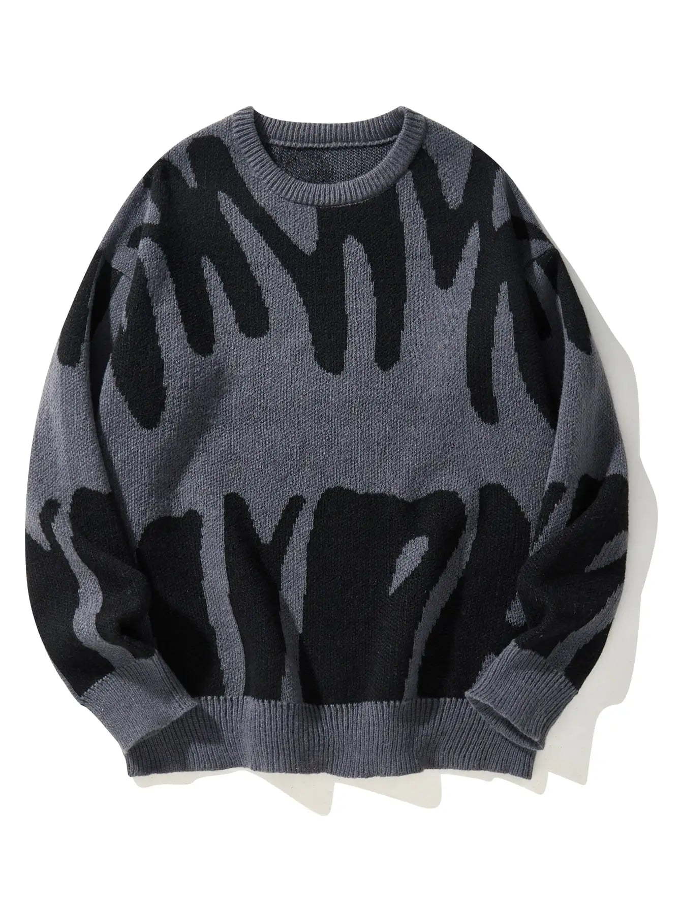 Jacquard Pullover Sweater