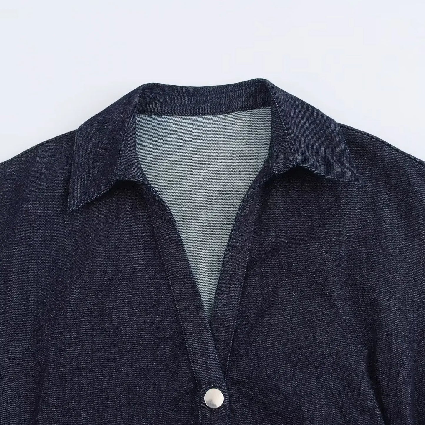 ETJ denim MIDI waist slim