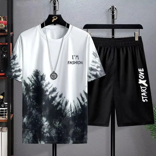 T-shirt + shorts basketball set