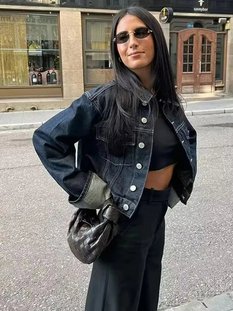 HH Women Denim Jacket Pants