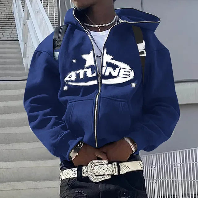 Zip Up Hoodies Cardigan Hooded