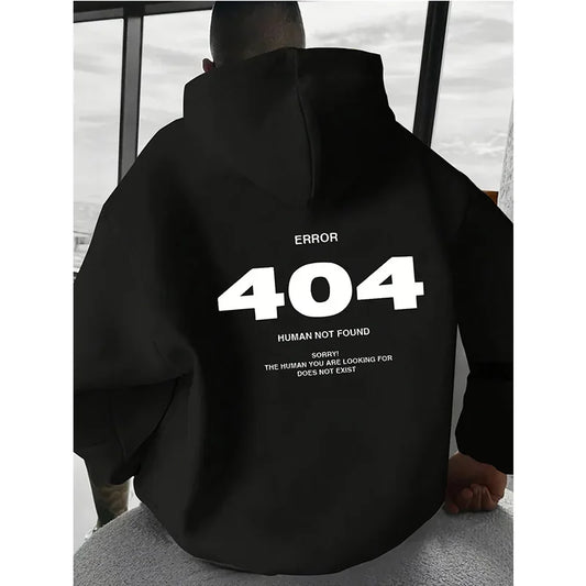Men's Hoodies Black Sweatshirt