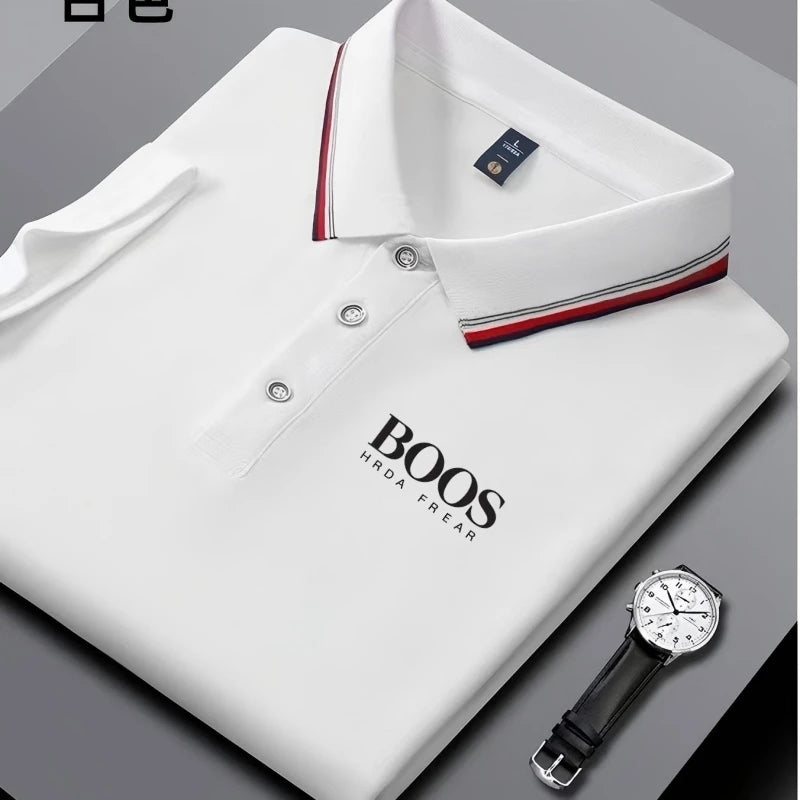 Embroidered New Men's Polo Shirt