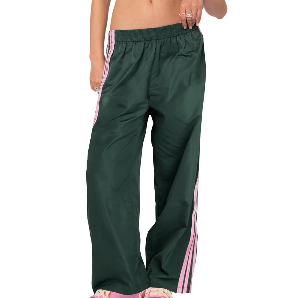 Striped Track Pants for Women