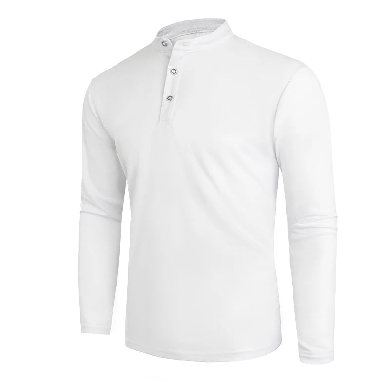 Long Sleeve Henry Polo