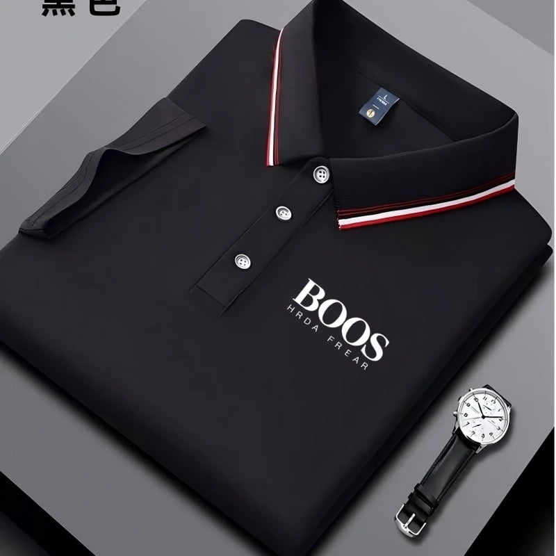 Embroidered New Men's Polo Shirt