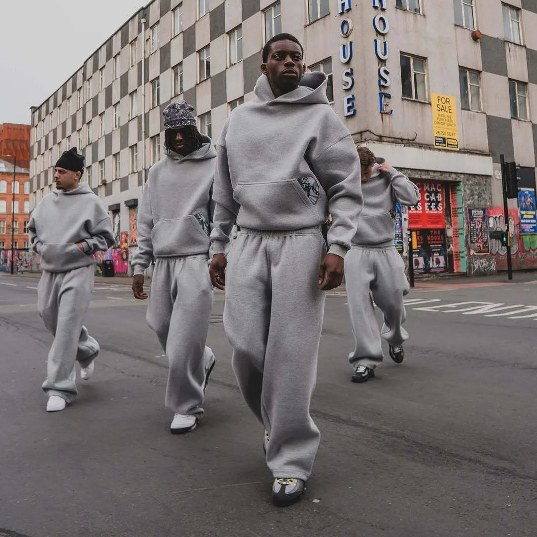 Fashionable Street Style Couple's Pan