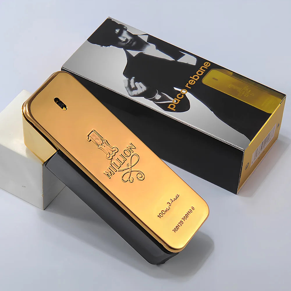 100ml Paco Rabanne Million Gold Hombre Parfum Mature Masculinity for Men Taste Strong Spicy Pheromone Cologne Body Spray