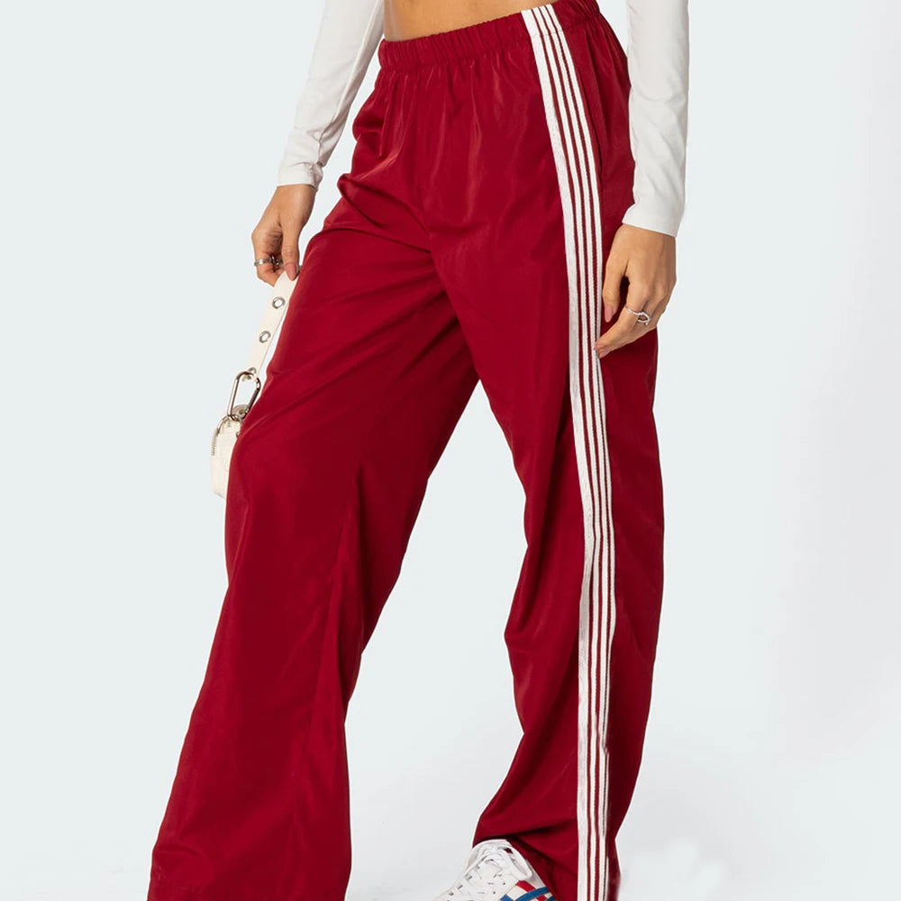 Striped Track Pants for Women