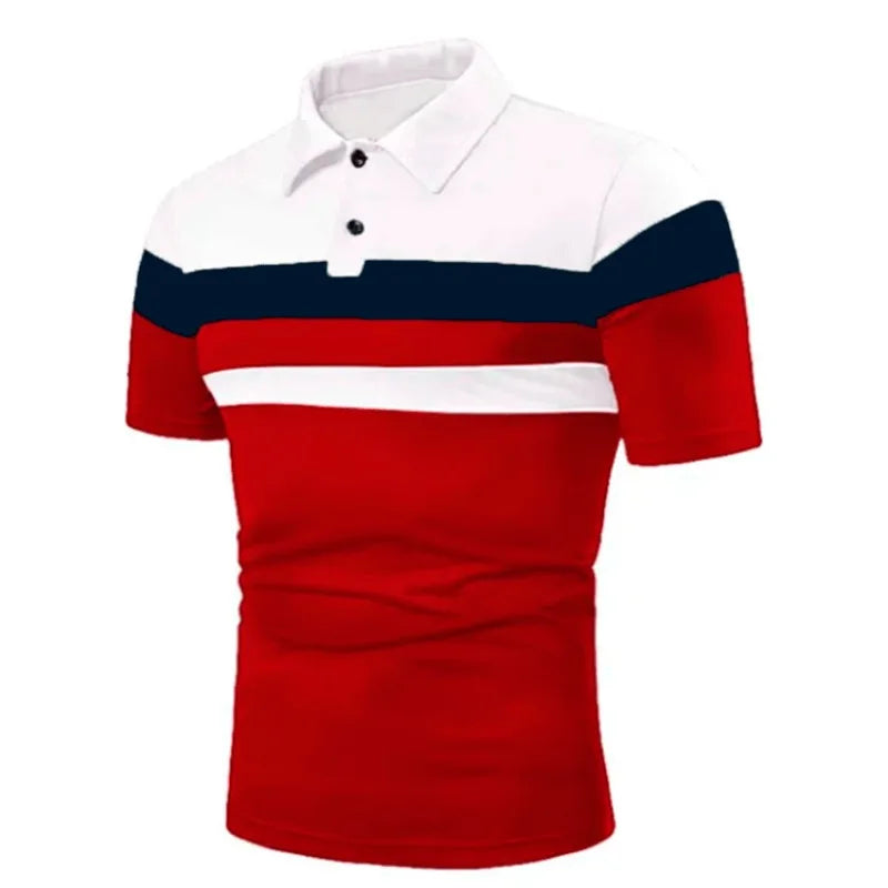 Summer Luxury Polo Shirt Mens Polo Large T Shirts