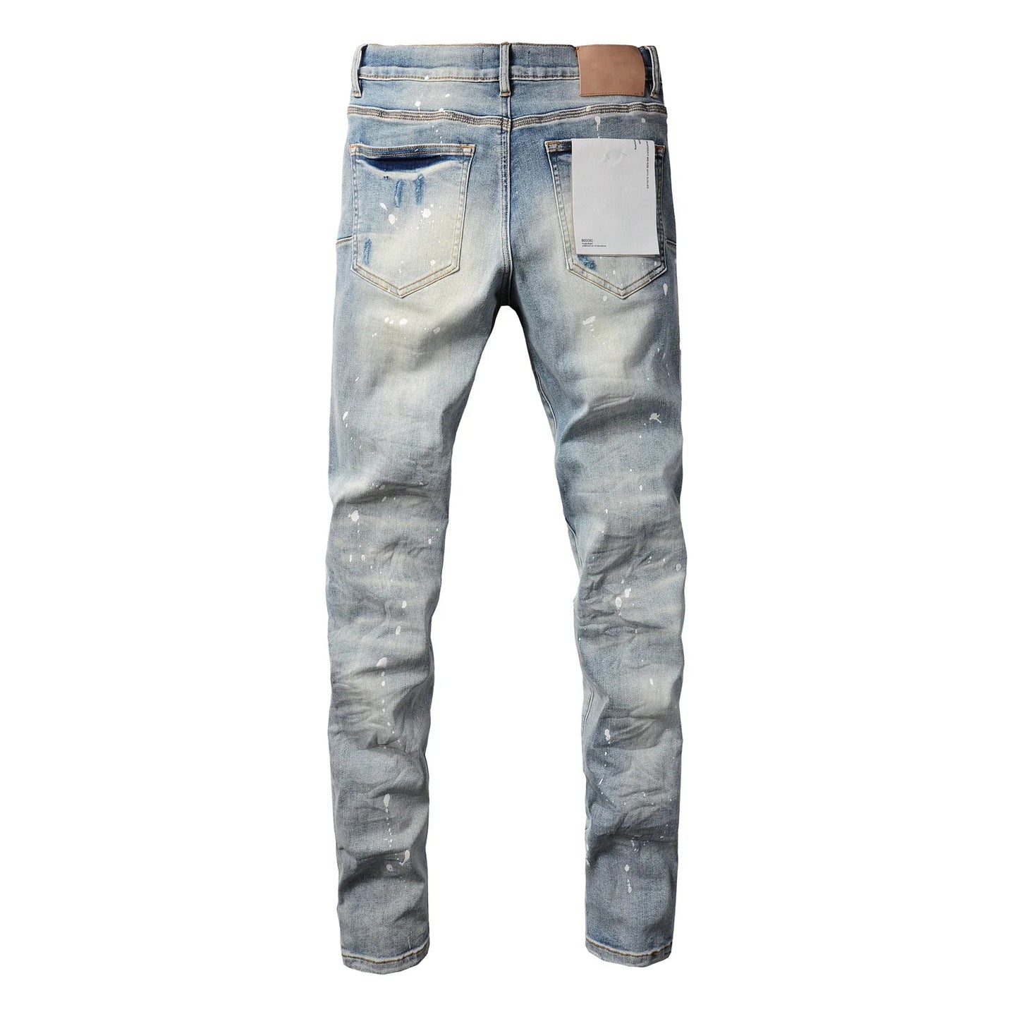 Jeans Low Rise Denim Trousers Fashion Repair Pants 9003