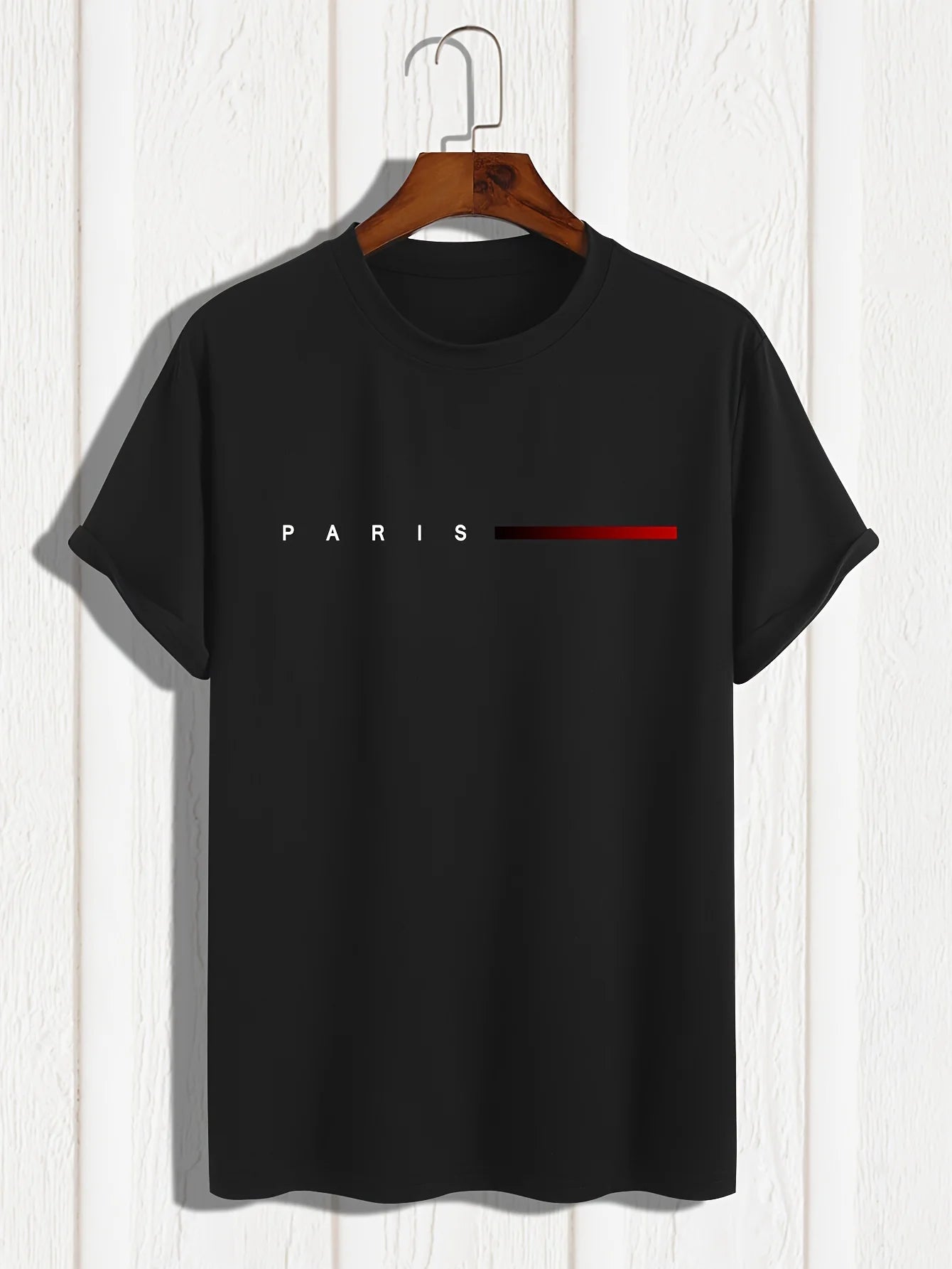 Men's  loose PARIS T Shirt