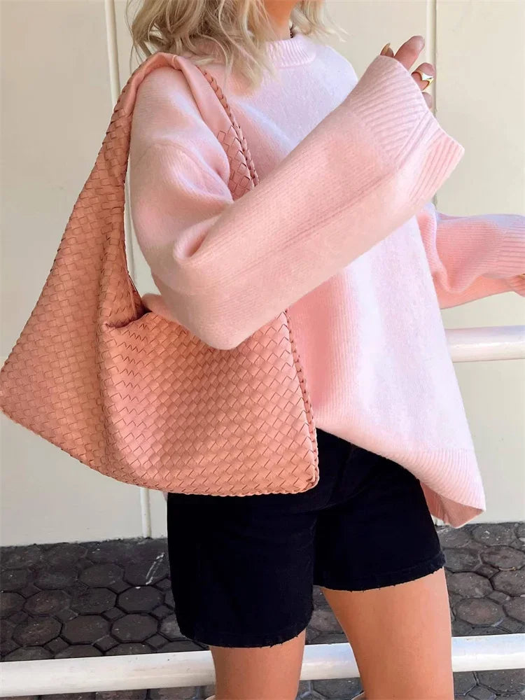 Tossy Pink Knitwear Sweater Elegant