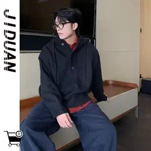 Men's Pullover Sweater Jacket