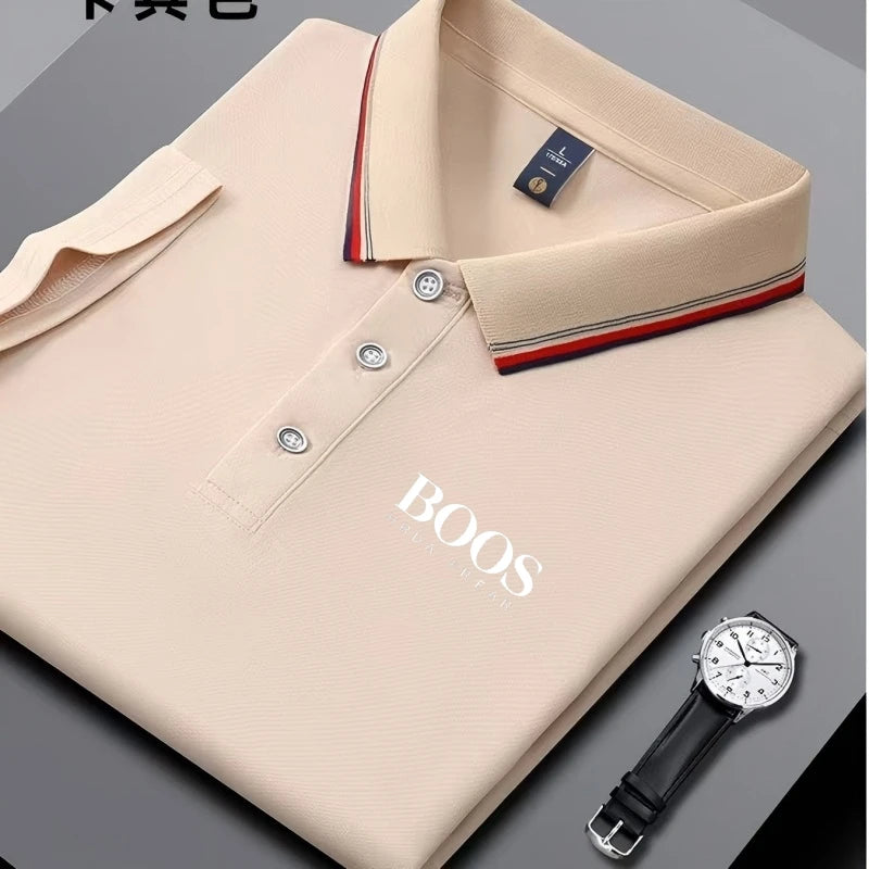 Embroidered New Men's Polo Shirt