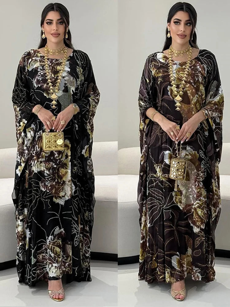 Muslim Dress for Women Abaya Morocco Kaftan