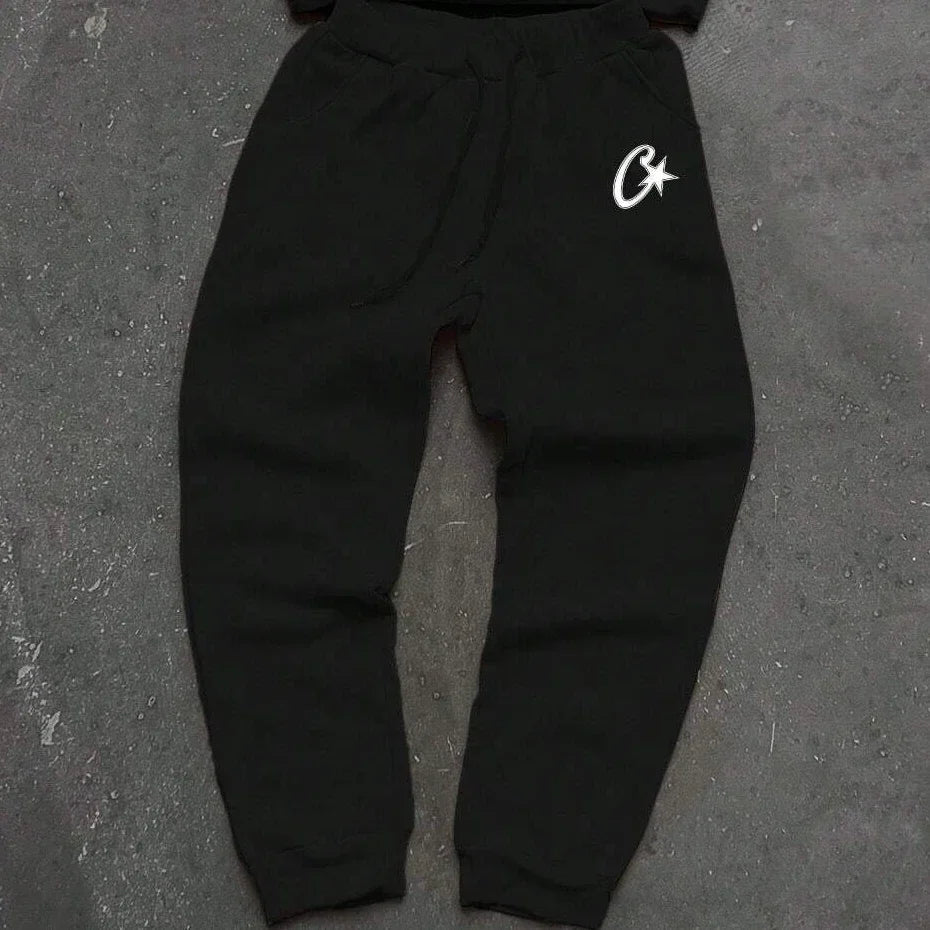 Tracksuit Unisex White Hoodie and pant