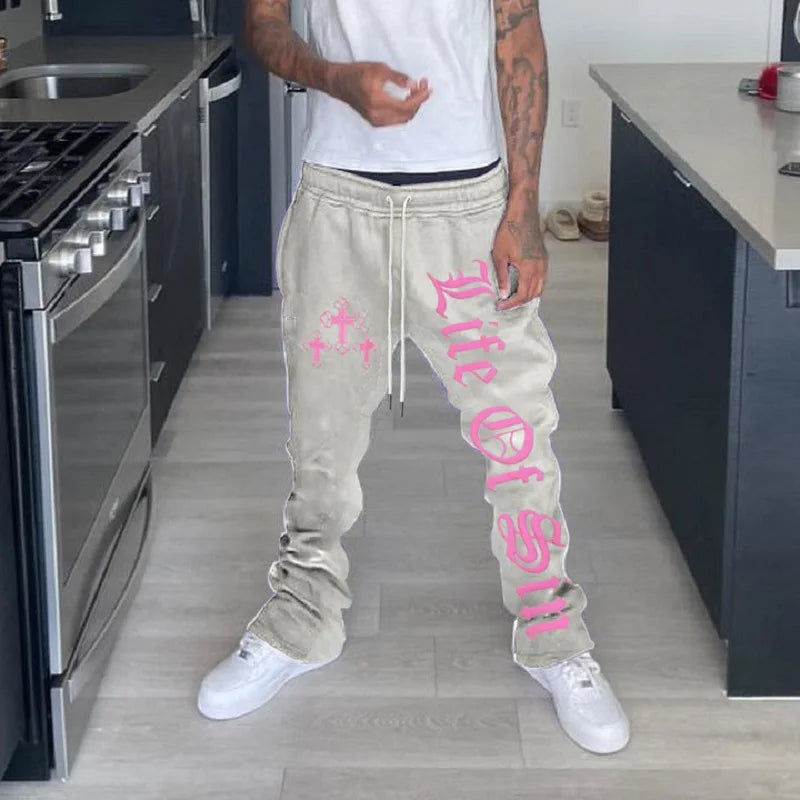 Y2k Flared Pants Jogger