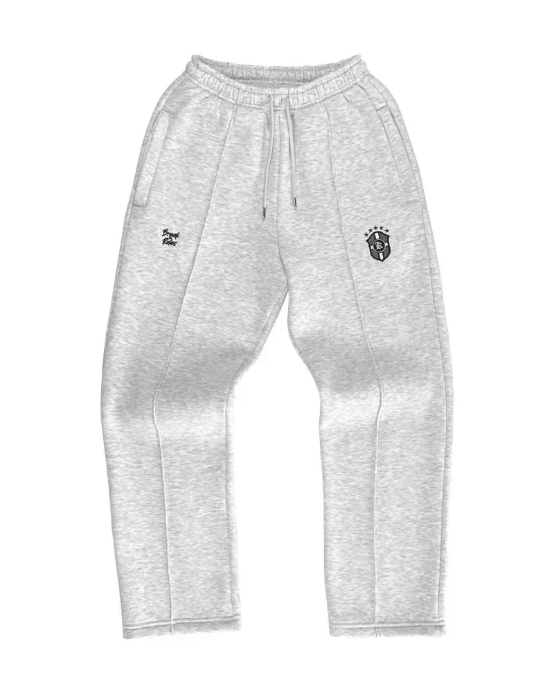 Tracksuit Hoodies Grey And Jogger 2pcs Set Men
