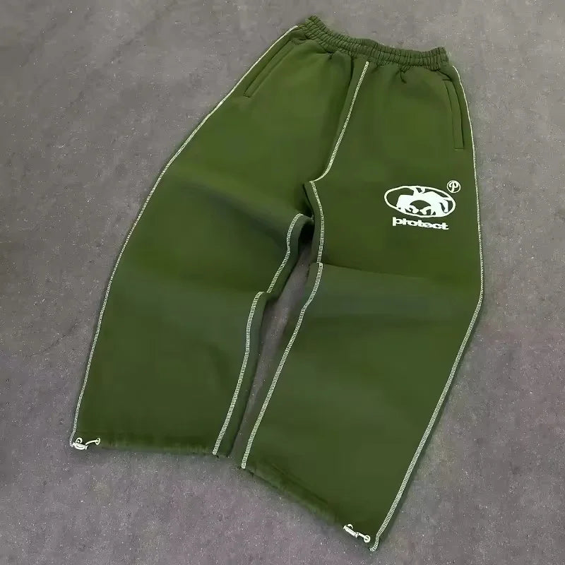 Tracksuit Hoodies Grey And Jogger 2pcs Set Men