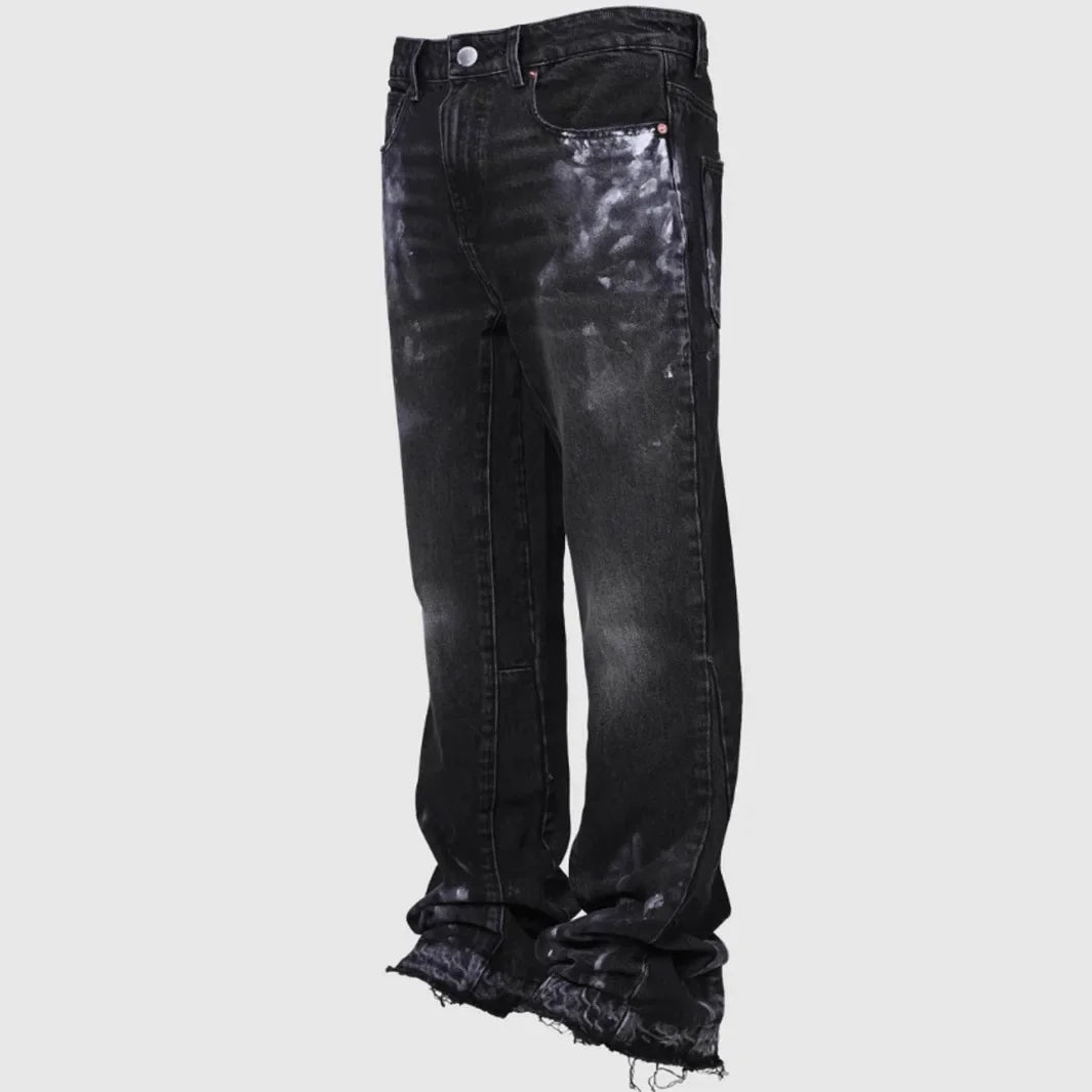 Flared Jeans Men Denim