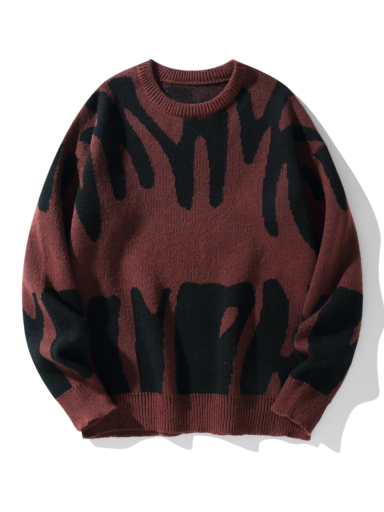 Jacquard Pullover Sweater