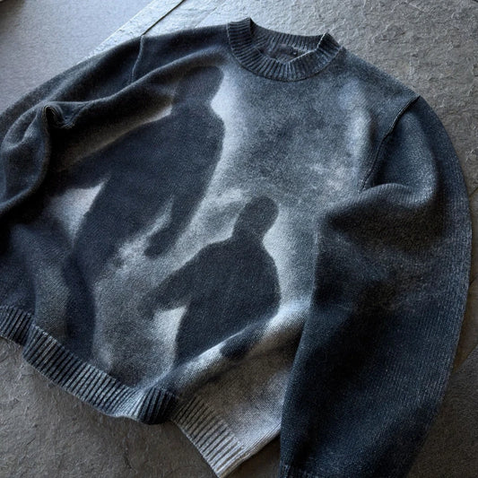 New pullover knit sweater Gothic retro