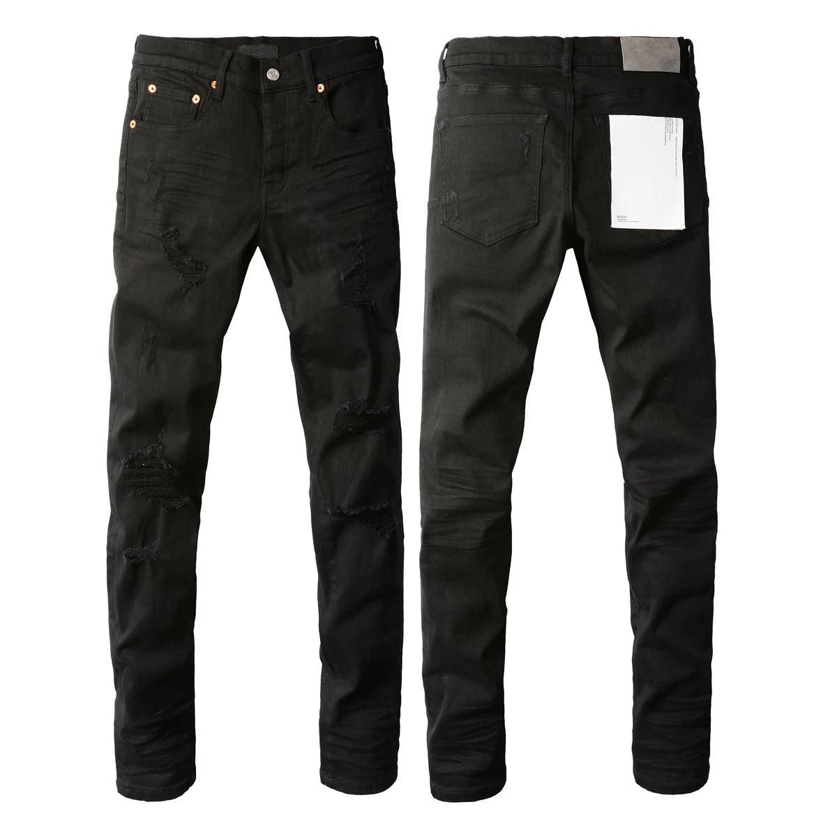 Jeans Low Rise Denim Trousers Fashion Repair Pants 9003