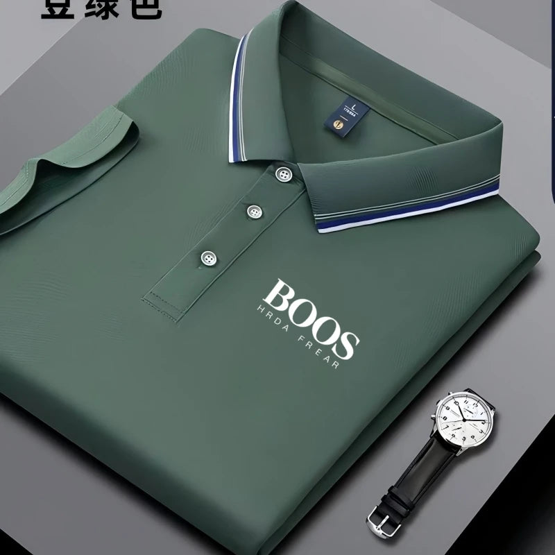 Embroidered New Men's Polo Shirt
