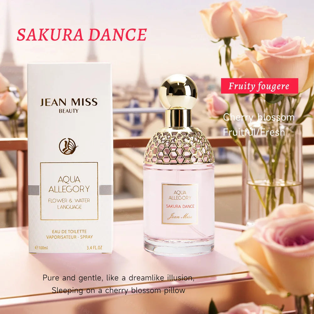 Luxury Brand Perfume Lasting Floral Scent Spray Perfumes De Mujer Pheromone Fresh Natural Parfum Femme for Date 100Ml