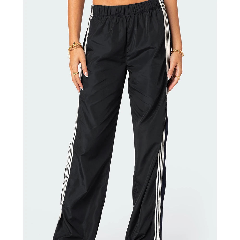 Striped Track Pants for Women