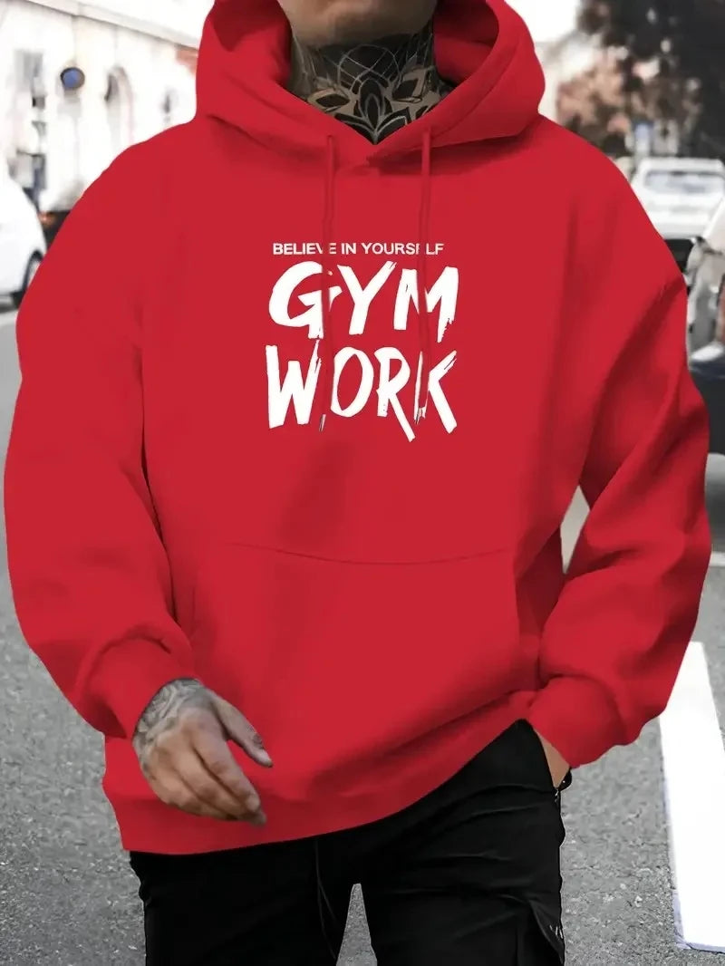 Men's Hoodies Black Sweatshirt