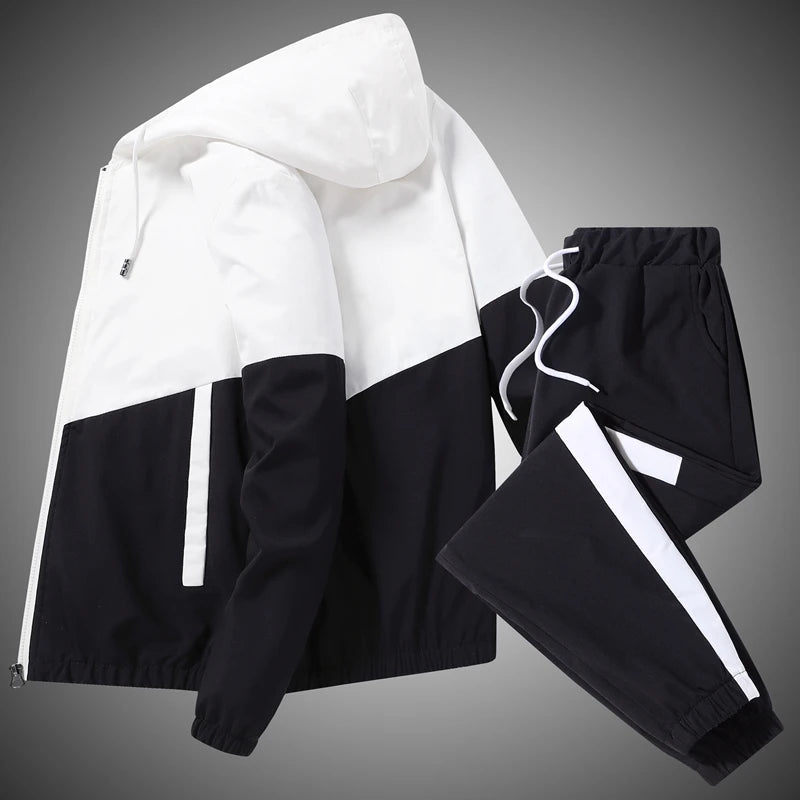 Tracksuit Joggers Hooded Jackets And Pants