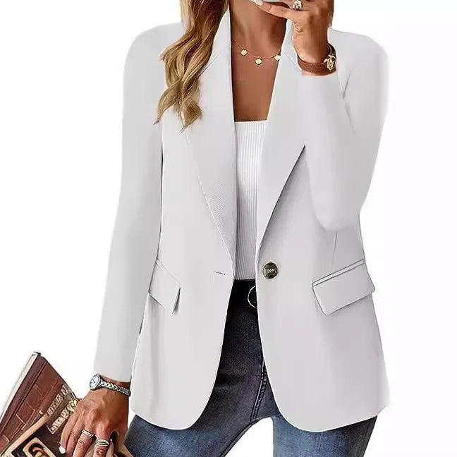 Women's Blazer Jacket Business Suit Coat Elegant