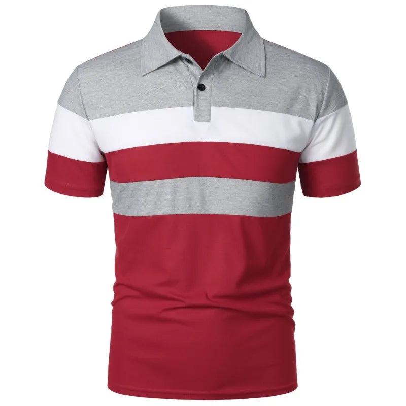 Summer Luxury Polo Shirt Mens Polo Large T Shirts