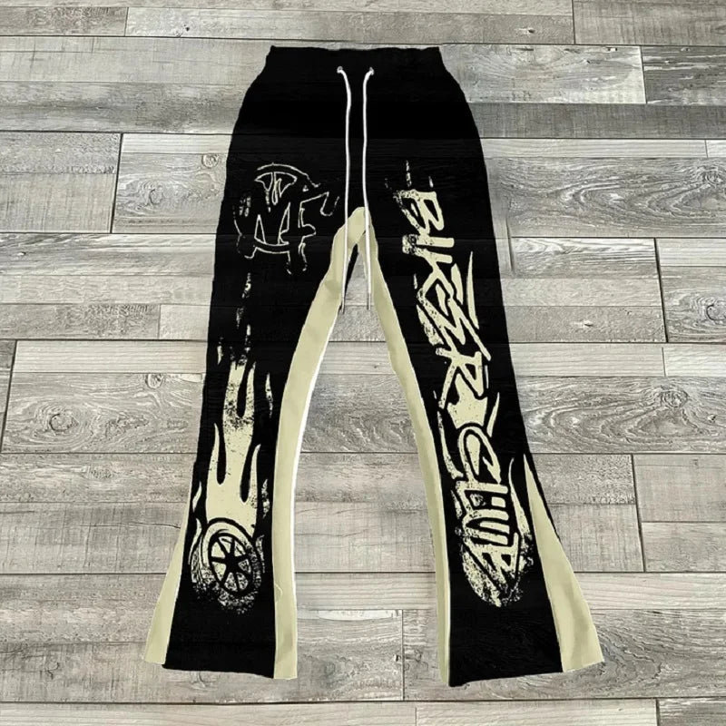 Y2k Flared Pants Jogger