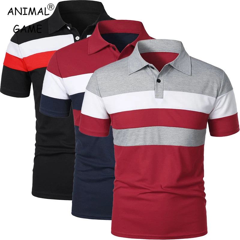 Summer Luxury Polo Shirt Mens Polo Large T Shirts