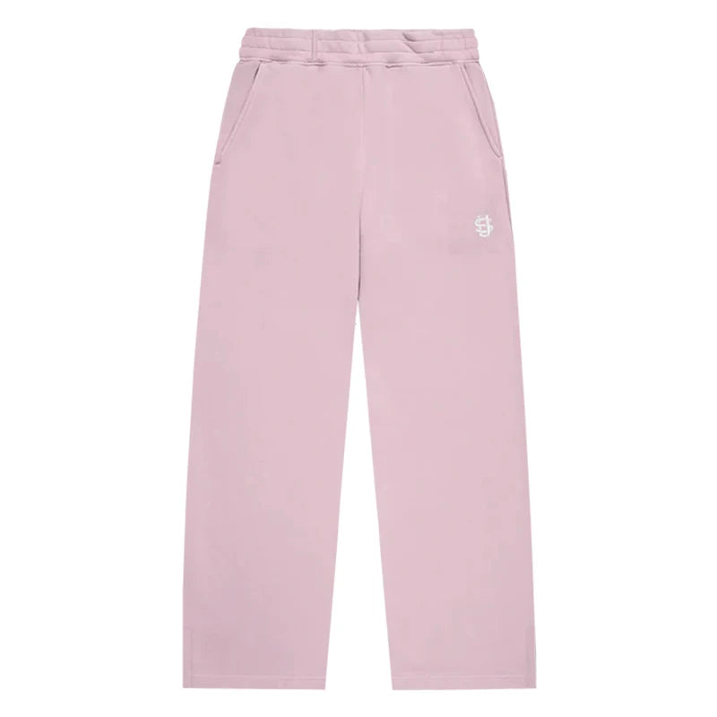 2025 New Men Clothing Tracksuit Hoodie Solid Color Warm Sweater Loose Oversized Sports Suit Pullover Pink Street Fashion