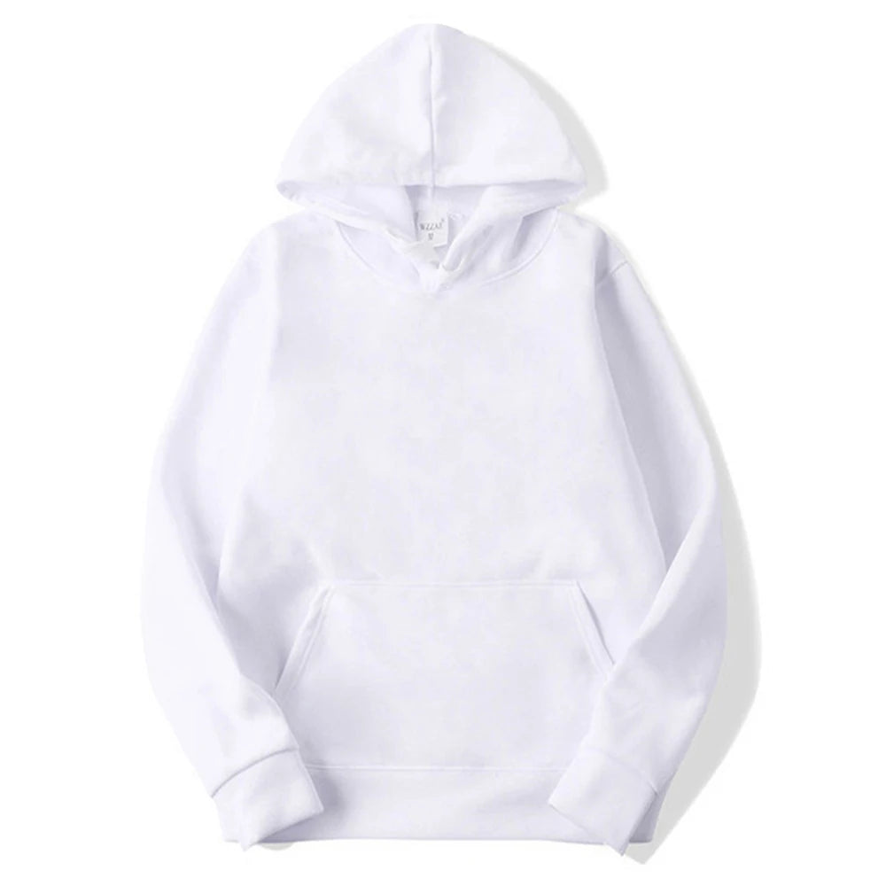 Plain Pullover Fleece Hoodies