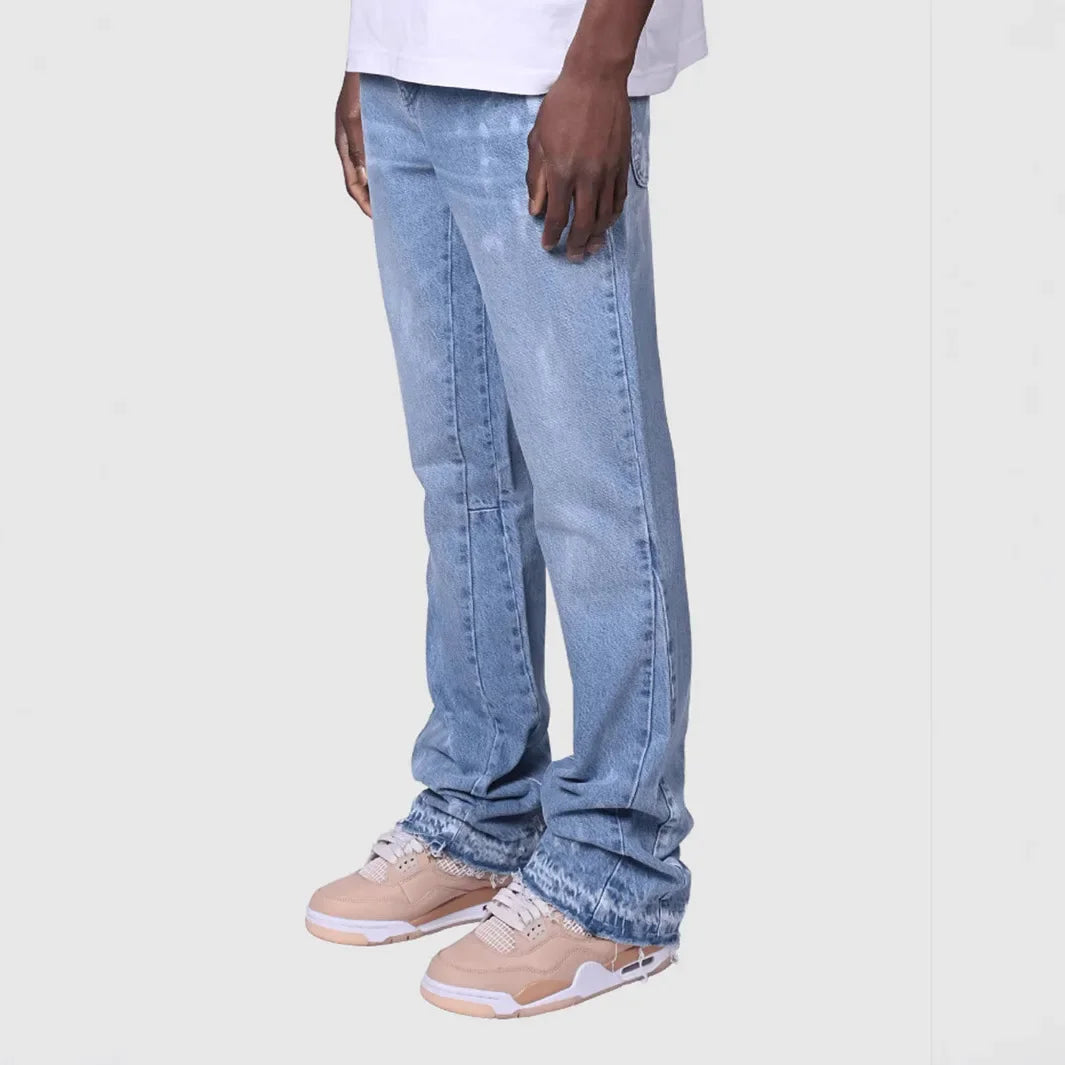 Flared Jeans Men Denim