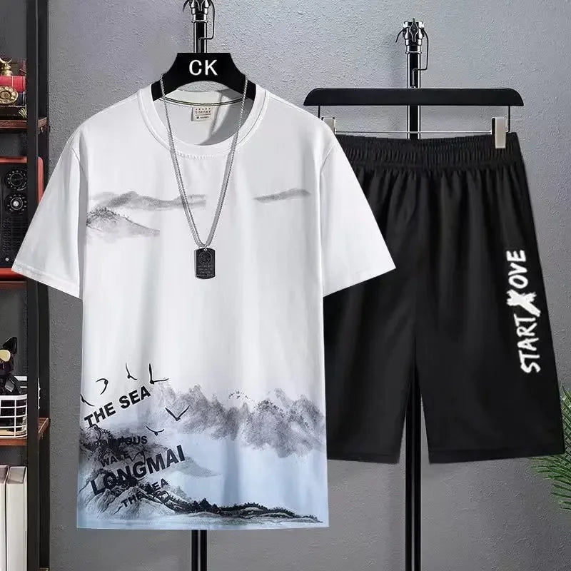 T-shirt and shorts for men