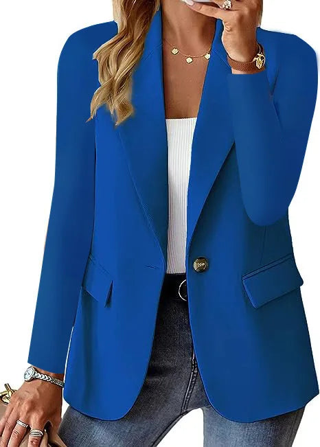 Women's Blazer Jacket Business Suit Coat Elegant