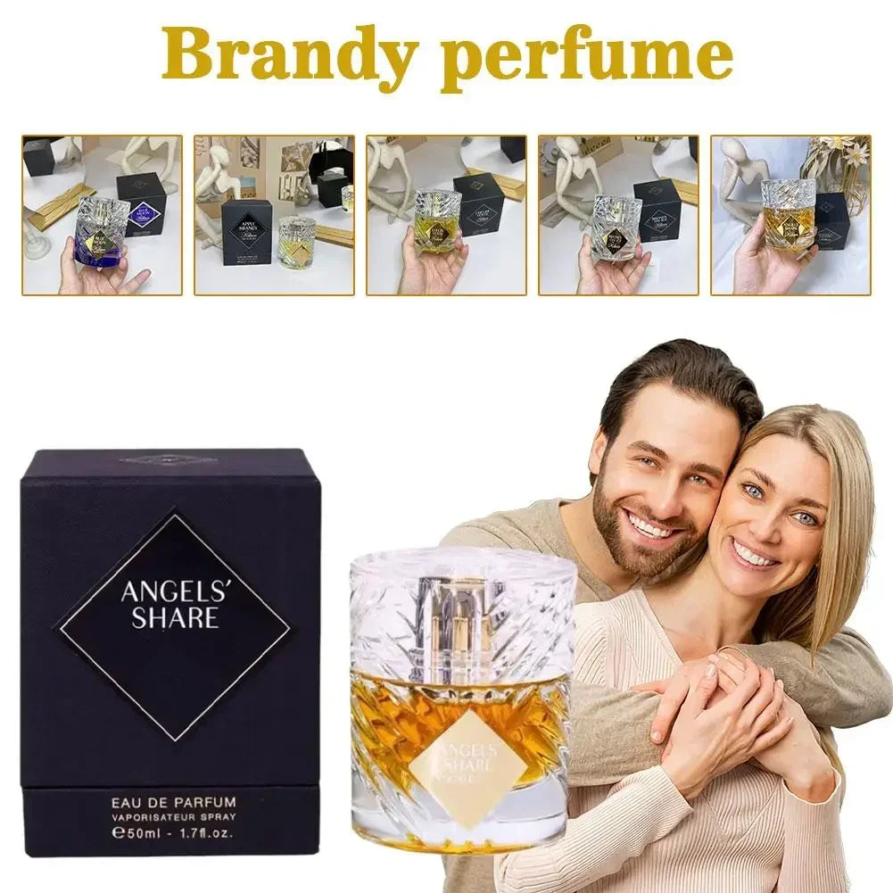 50ml Original High Quality Perfume Long Lasting Fragrance Sexy Pheromones Body Spray Attractive Rose Brandy Cologne Perfumes