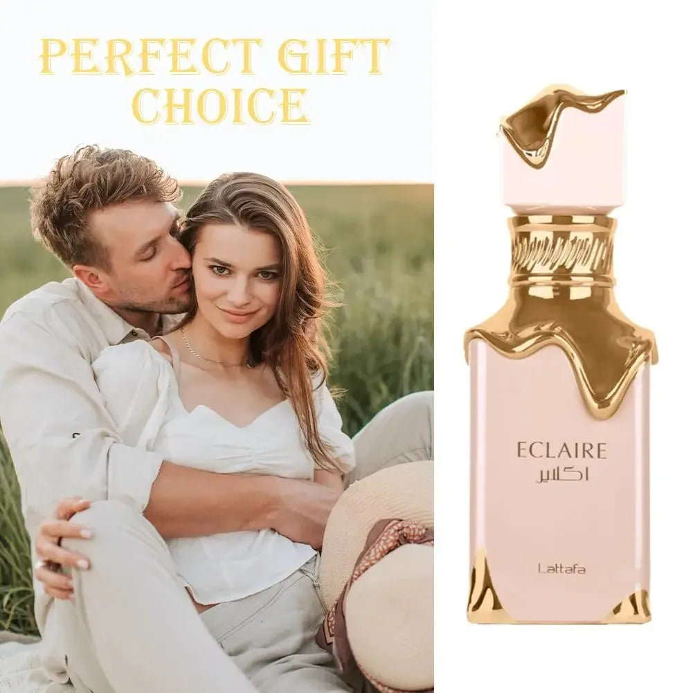 100ml for Lattafa Eclaire Eau De Parfum Arabian Women's Perfume Liquid Long Lasting and Free Charming Perfume Mujer Originales