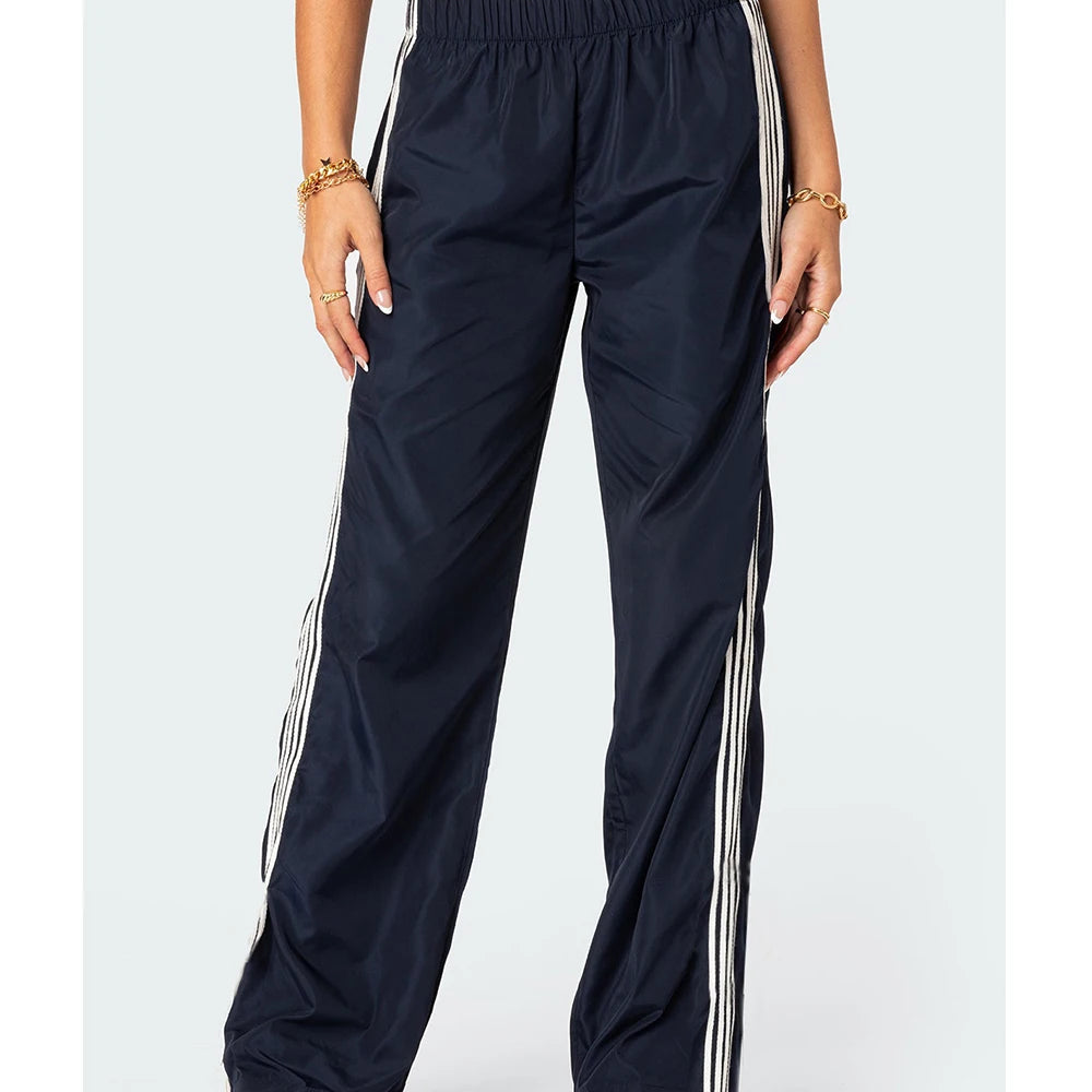 Striped Track Pants for Women