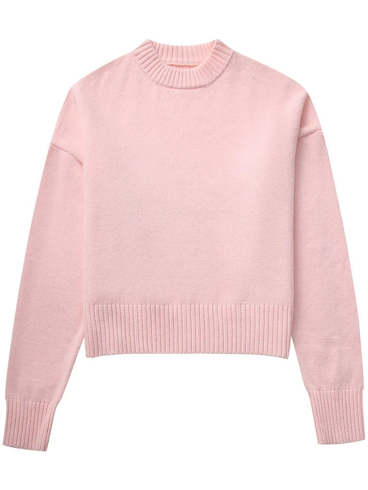 Tossy Pink Knitwear Sweater Elegant