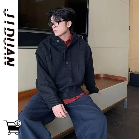 Men's Pullover Sweater Jacket